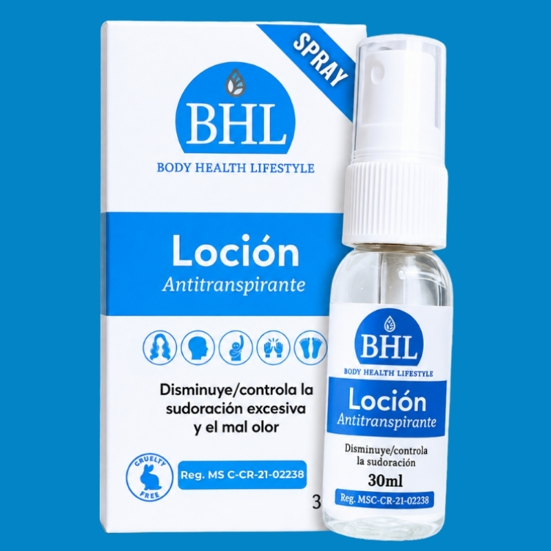 Frasco BHL Loción Antitranspirante — 30 ml